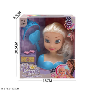 Манекен для создания причёсок с аксессуарами LK1714F