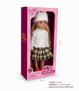 Кукла 46 см в коробке 2231