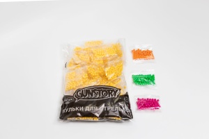 002 Пульки в пакете Россия  (ЦЕНА за 3750шт  50 пак ) 28 18 4