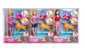 Кукла с беременной собачкой HB029