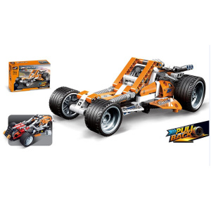 Конструктор с инерционным механизмом 225 деталей 3804