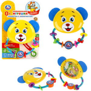 Погремушка на батарейках Мишутка KL0598-R