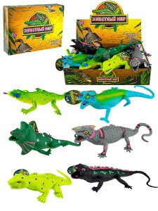 Тянучки ящерицы в дисплее 12 шт 7207