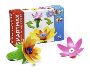 Магнитный конструктор Цветок 5 деталей JH6858
