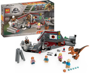 Конструктор Охота на рапторов 378 деталей 10924