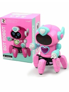 ZR142-3 Интерактивный танцующий робот свет звук 18 13 5 10