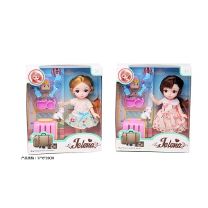 Кукла шарнирная с аксессуарами 65002C