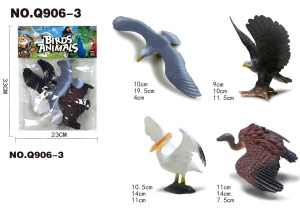 Животные в пакете 4шт Q906-3