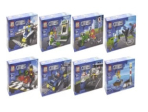 Конструктор Cities в дисплее 16шт 65012