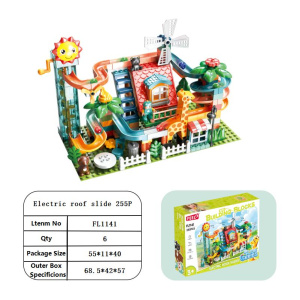 Конструктор Горка с шариками 255 деталей FL1141