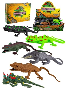 Тянучки ящерицы в дисплее 12 шт 7425 