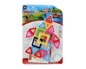 Конструктор магнитный на листе 22 детали M258A-F