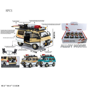 Машинка инерционная в дисплее 8шт M358