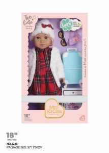 Кукла 45см в корбке 2246