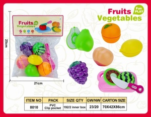 Фрукты 8 предметов 8010 