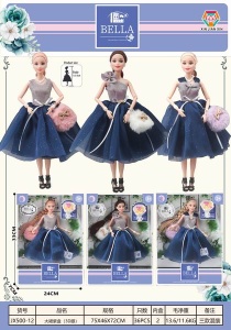 Кукла шарнирная 30см JX500-12