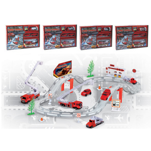 Автотрек Пожарная станция CM557-12