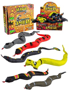 Тянучки змеи в дисплее 12 шт 7212