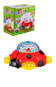 Музыкальная игрушка  Божья коровка 2027B