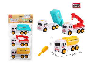 Конструктор винтовой Городские службы 3шт 1315