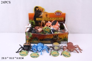 Тянучки пауки в дисплее 24 шт 7427