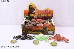 Тянучки пауки в дисплее 24 шт 7426