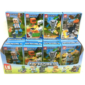 Конструктор My World в дисплее 16 шт LB304-1